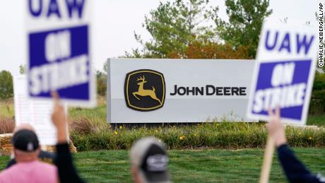 Autoworkers at John Deere will remain on strike after voting down another tentative deal