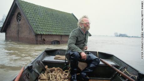 In 1995, a quarter million people in the Netherlands were evacuated to protect them from river flood waters.