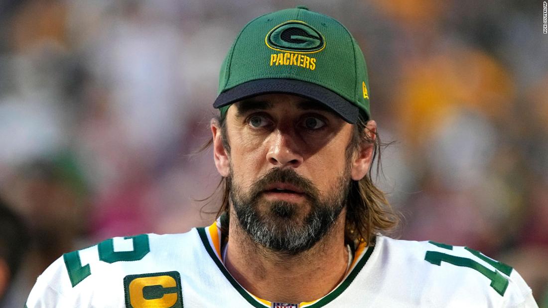 October 24, 2021: Green Bay Packers quarterback Aaron Rodgers #12