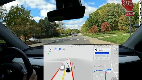 Tesla owners using &quot;full self-driving&quot; have posted YouTube videos detailing how the software works, including its limitations.