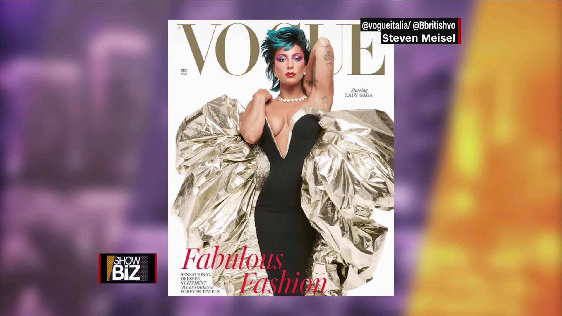 Lady Gaga brilla en la nueva portada de la revista Vogue - CNN Video