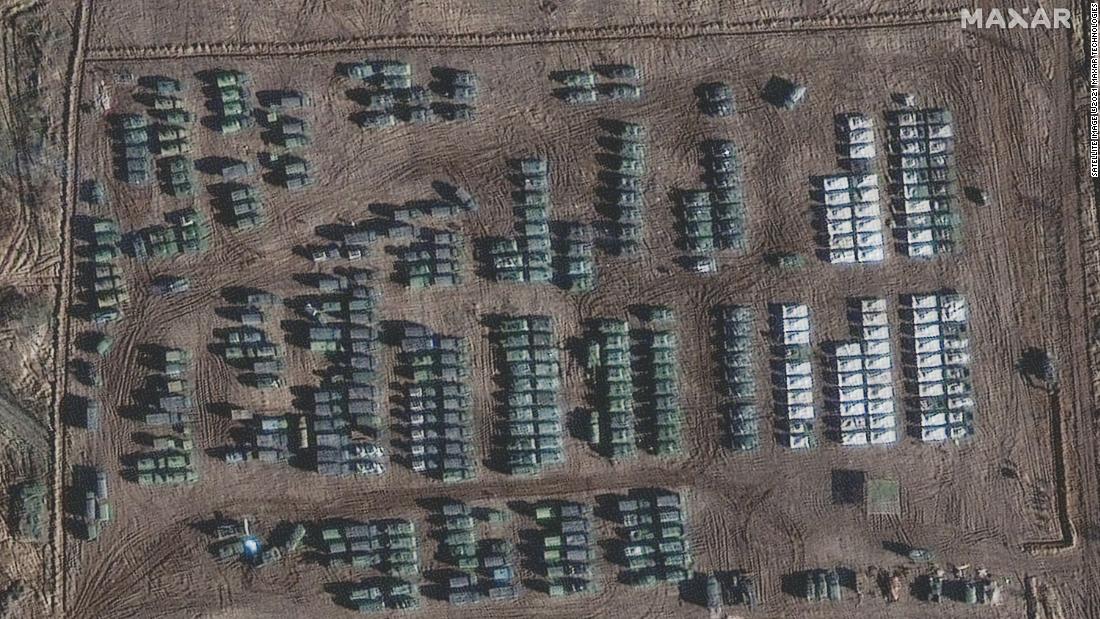 Satellite photos raise concerns of Russian military build-up near Ukraine