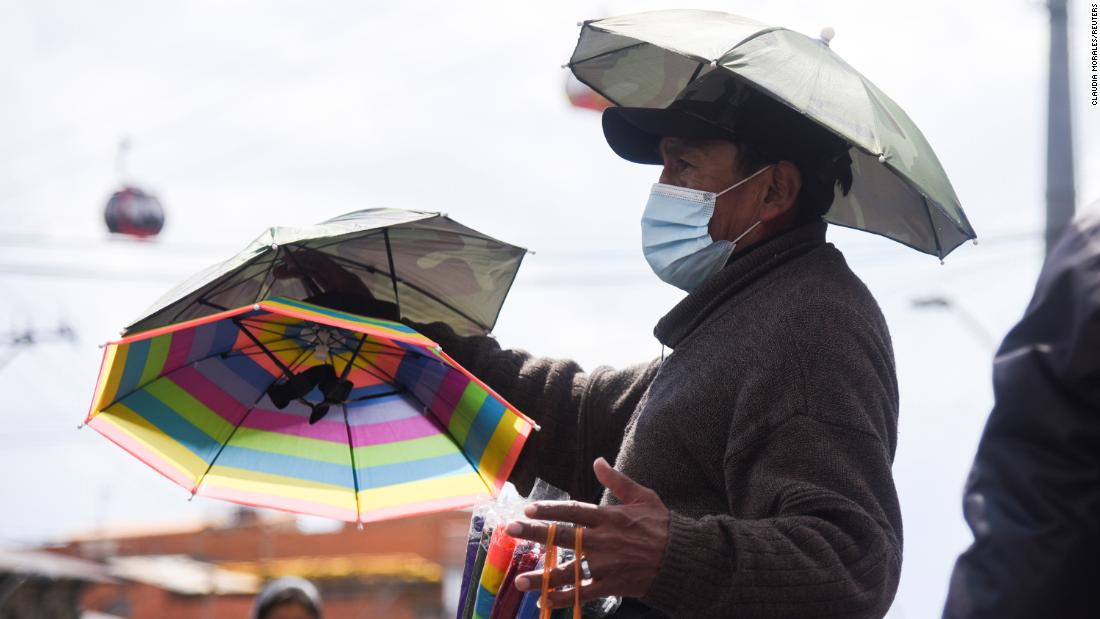Radiasi UV membakar dataran tinggi Bolivia