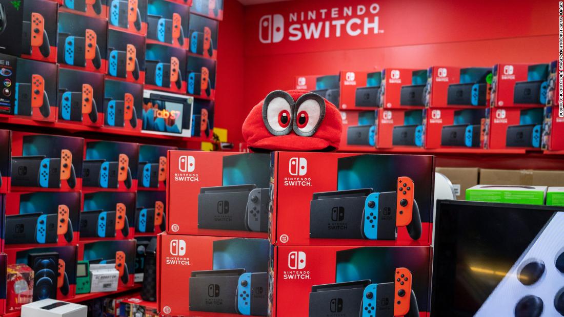 Nintendo says the chip shortage is hurting Switch sales