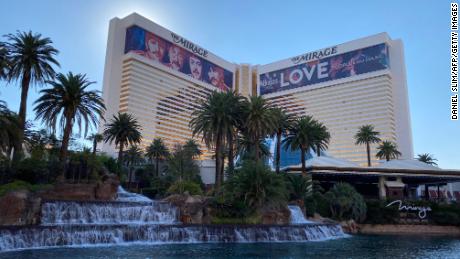 The Mirage hotel in Las Vegas