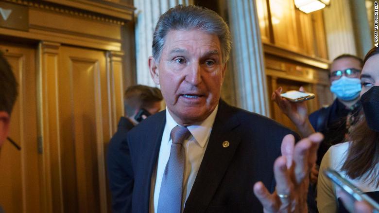 Manchin objects to paid family leave added back into social spending bill