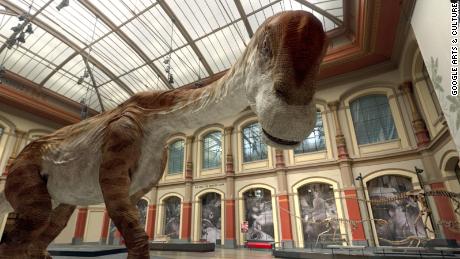 Google Arts &amp; Culture has brought dinosaurs to life using VR. 