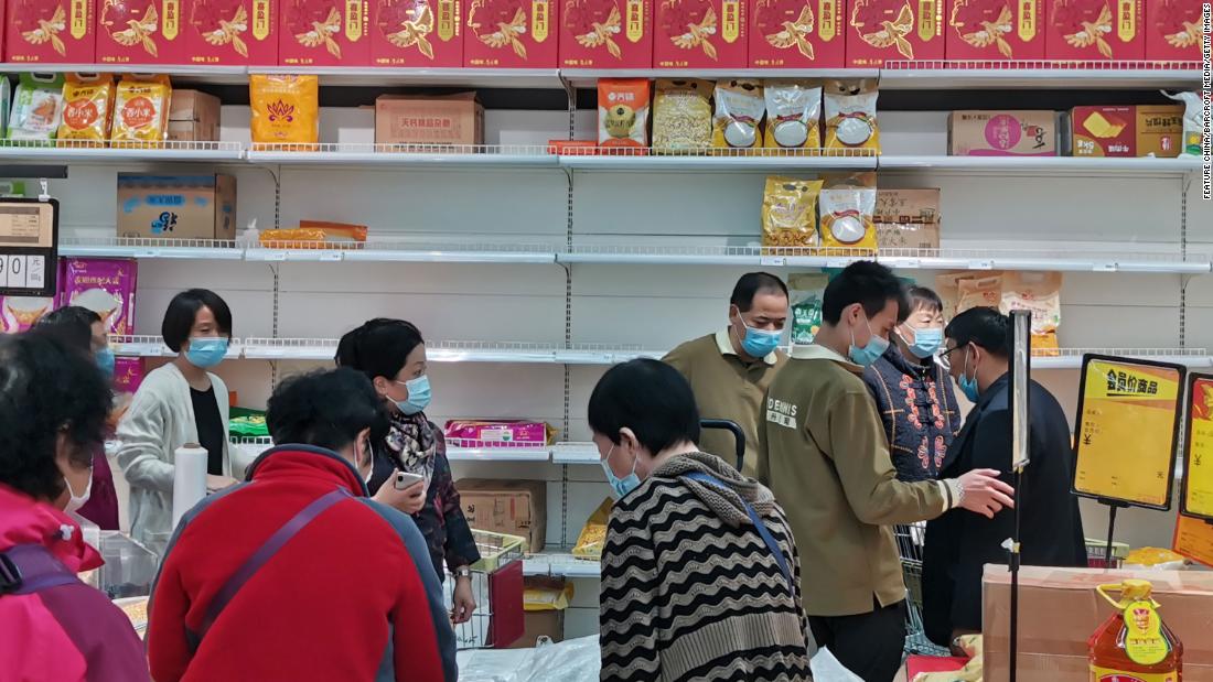 How a warning about food supply sparked panic buying in China