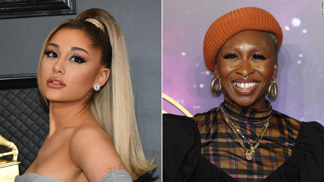 Ariana Grande e Cynthia Erivo recitano in Wicked