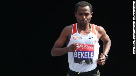 Bekele, seen competing in London in 2017, will race at this weekend&#39;s New York City Marathon.