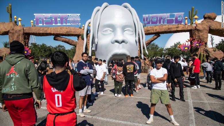 At least 8 dead and many injured after crowd surge at Travis Scott's ...