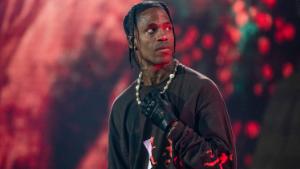 Travis Scott performs at the Astroworld Music Festival on November 5, in Houston, Texas. 