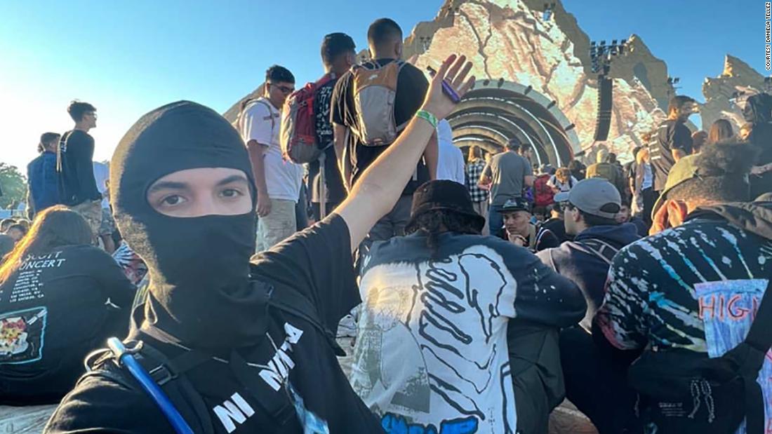 TK Tellez had been excited to see Travis Scott perform at Astroworld.