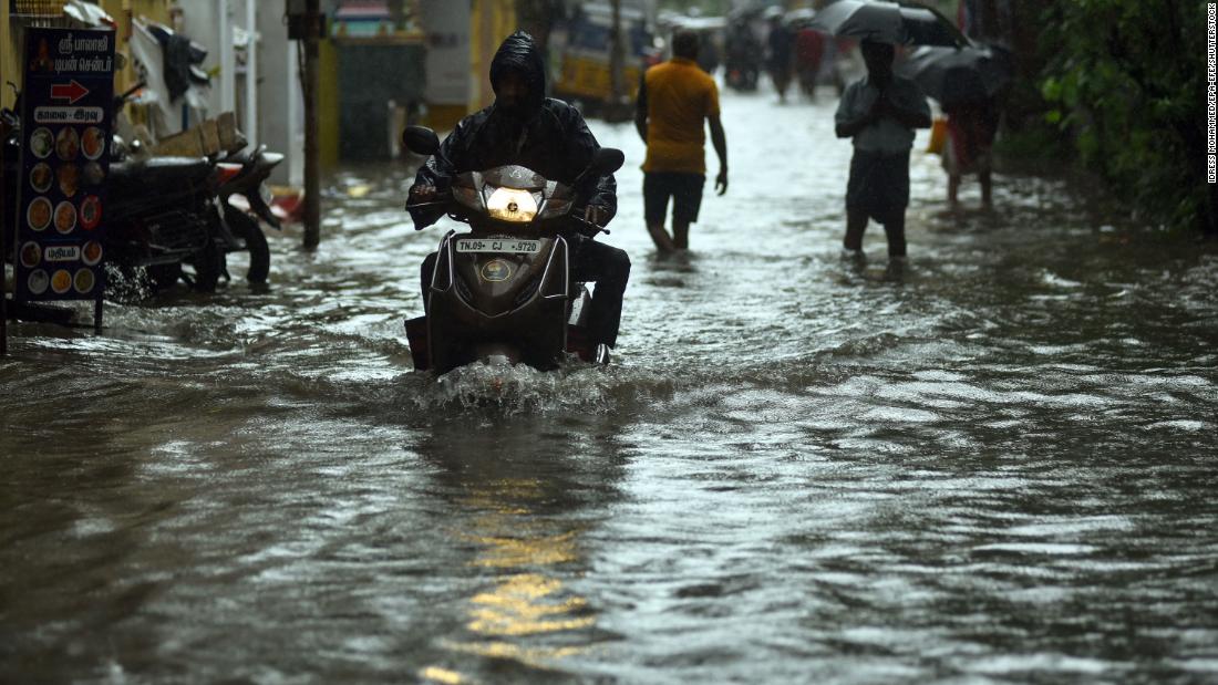 Chennai comes to a standstill as heavy rains flood city