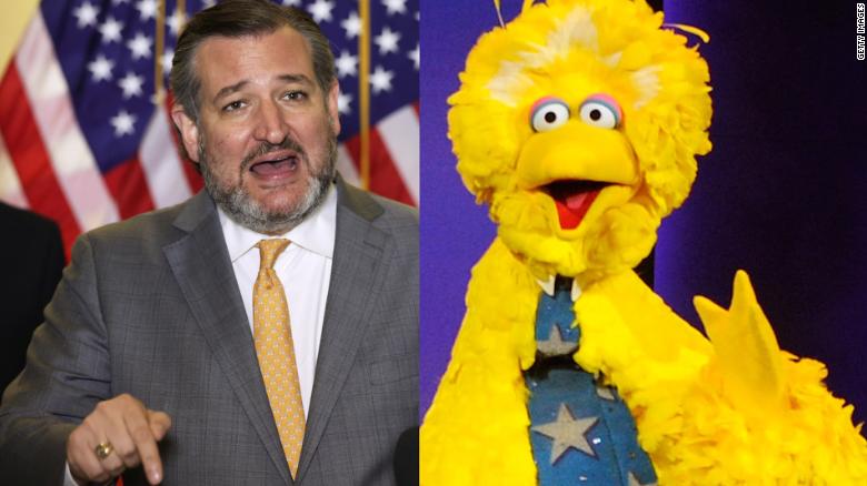 Ted Cruz accuses Big Bird of spreading government propaganda