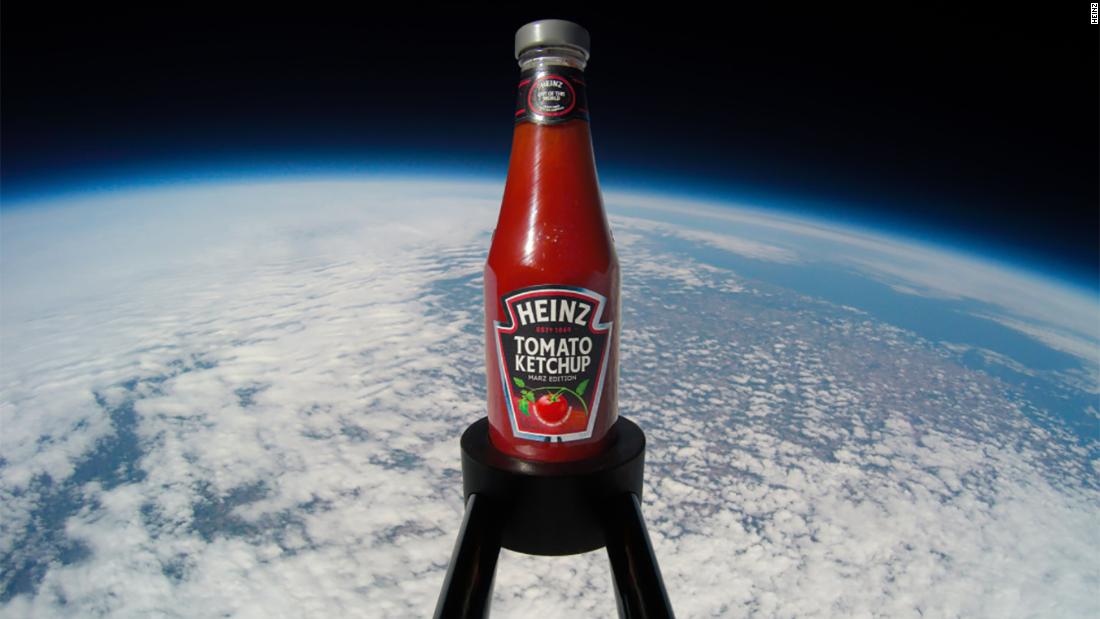 Heinz Ketchup Thực hiện bước đầu tiên lên sao Hỏa