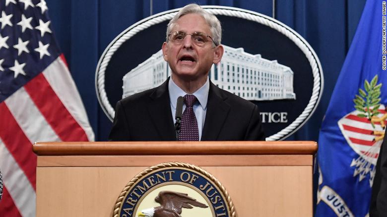 Garland to vow to hold January 6 perpetrators ‘at any level, accountable under law’