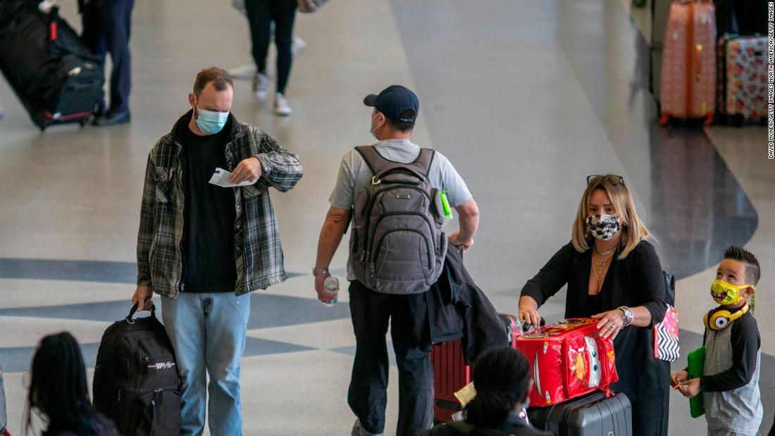 Thanksgiving air travel expected to break pandemic record, TSA says