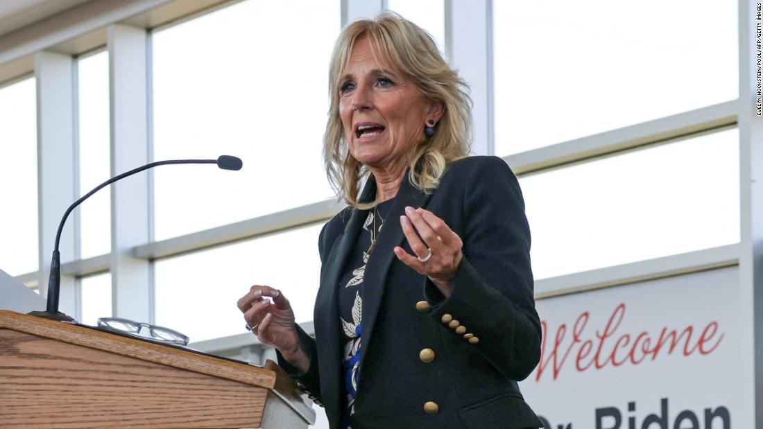 Jill Biden: 'I was disappointed' free community college cut from Build Back Better bill