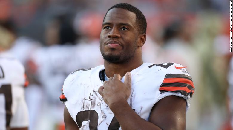 Cleveland Browns left with one active running back as superstar Nick Chubb among those out in Covid-19 protocols
