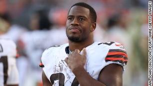 Cleveland Browns Activate RB Nick Chubb off Reserve/Covid List