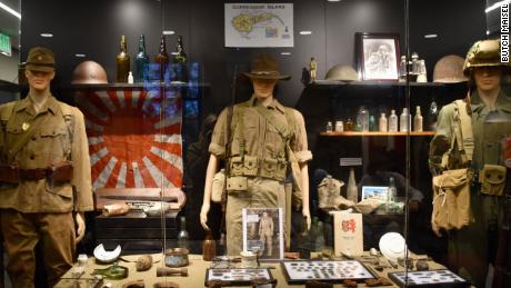 A new exhibit at the school focuses on the World War II fighting on Corregidor.