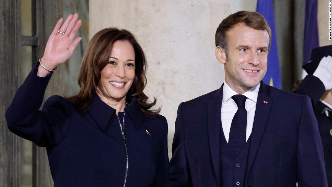 Harris and Macron aim for increased US-French cooperation as world enters &#39;new era&#39; - CNNPolitics