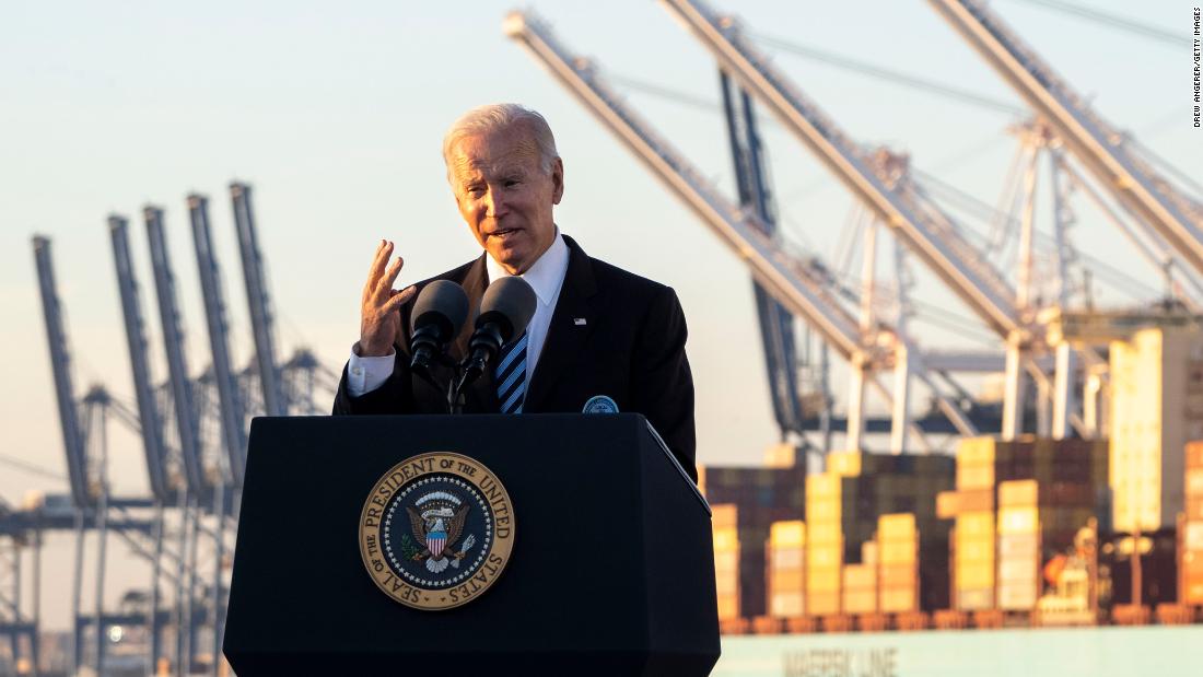 ‘It’s worrisome’: Biden addresses inflation concerns during Baltimore speech – CNN