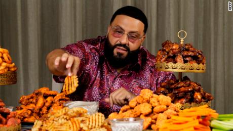 DJ Khaled is selling chicken wings in partnership with Reef