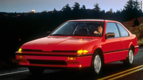 Older Integras, like this 1986 model, are become collectible.