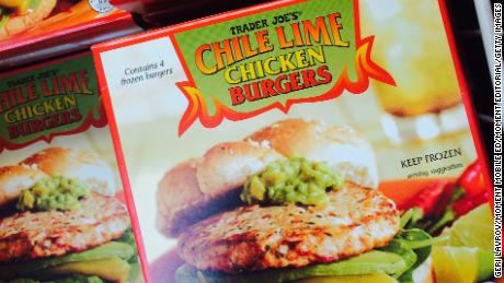 Some Chile Lime Chicken Burgers from Trader Joe&#39;s are being recalled.