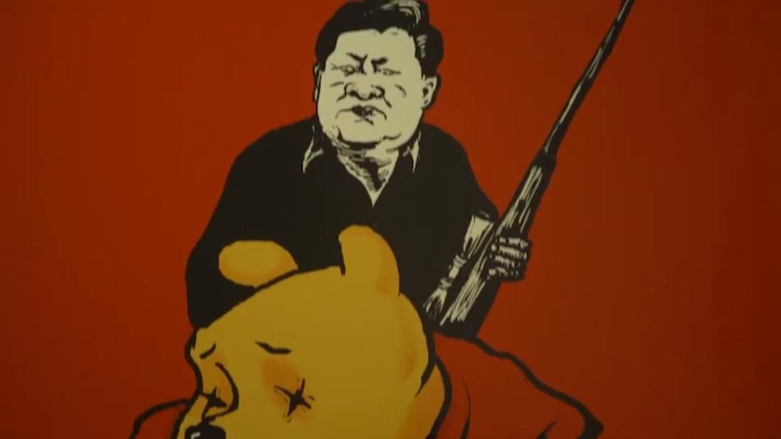 Xi Jinping y Winnie the Pooh juntos en exhibición que quisieron