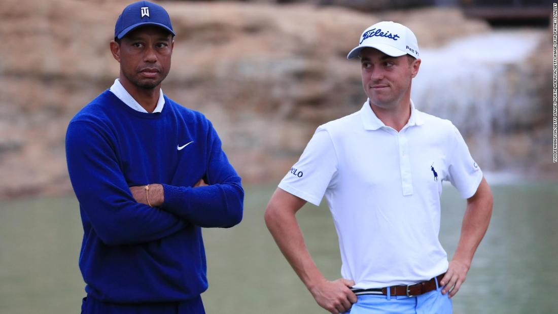 Tiger Woods won't return 'if he can't play well,' according to major winner Justin Thomas