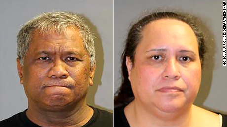 Isaac and Lehua Kalua deny killing 6-year-old Ariel.