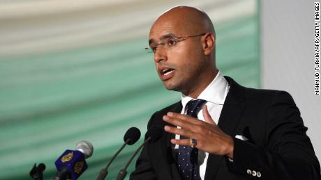 The son of Libya&#39;s late dictator Moammar Gadhafi, Saif al-Islam Gadhafi, registered as a presidential candidate for an election scheduled to take place in December 2021.