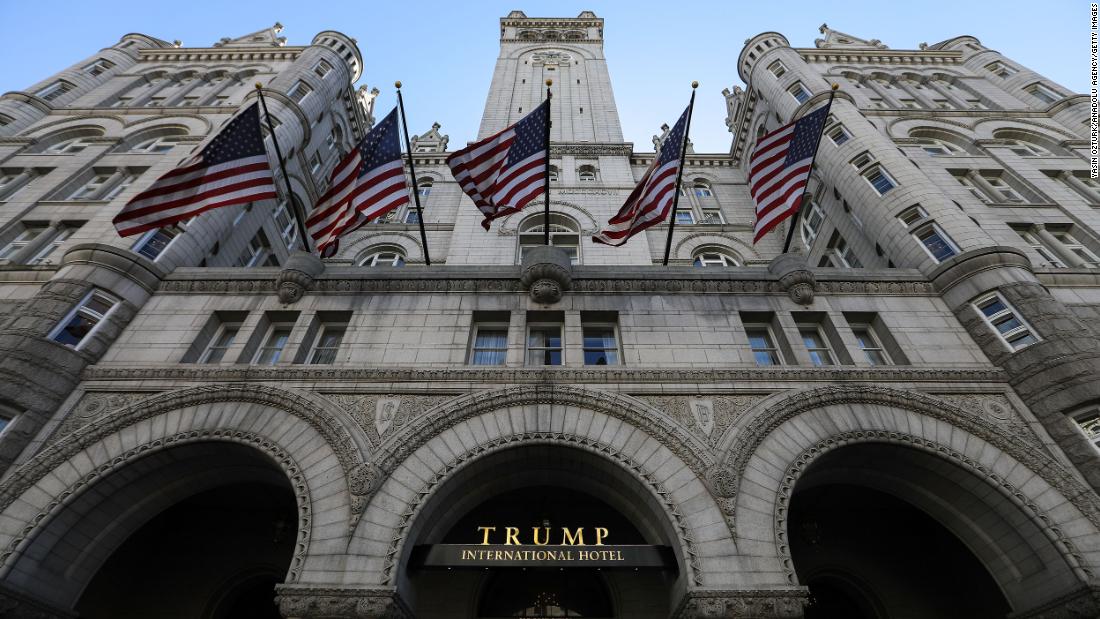 Investment group purchases Trump hotel in DC; expected to remove Trump name