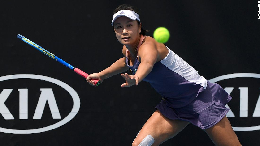 Caso Peng Shuai: diferentemente de WTA, ATP não cancela torneios de tênis  na China - Jornal O Globo