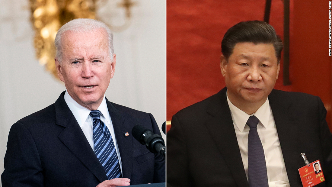يتحدث بايدن مع شي وسط التوترات المتزايدة في العلاقات الأمريكية الصينية