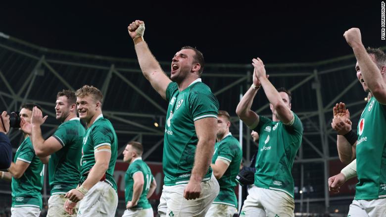 US President Joe Biden called Irish rugby union team to congratulate them on their win over New Zealand