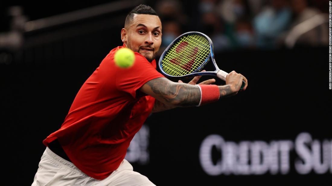 Nick Kyrgios rows back on support for unvaccinated players