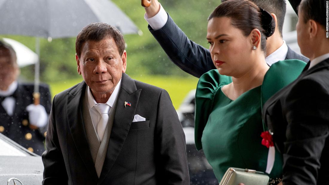 Duterte's daughter joins Marcos Jr. as running mate in Philippine presidential election