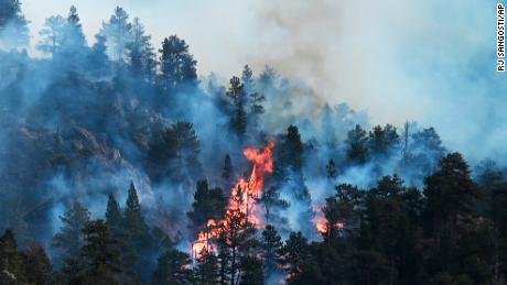 Evacuation orders issued in Colorado as wildfire burns near Rocky Mountain National Park