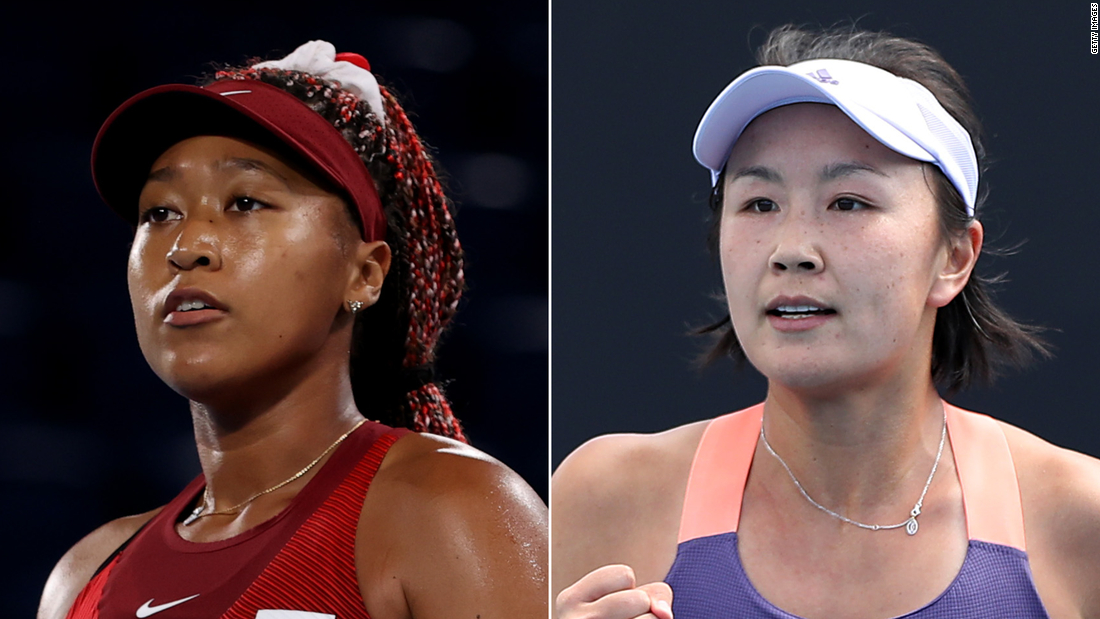 Naomi Osaka joins chorus of international concern for Chinese tennis star Peng Shuai