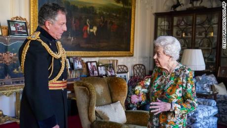 Serious royalty returned to it with a military audience at Windsor. 