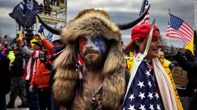 ‘QAnon Shaman’ Jacob Chansley to be sentenced for role in US Capitol riot