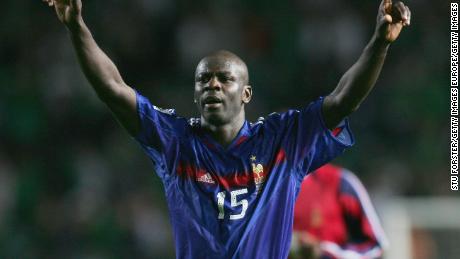 Lilian Thuram playing for France in 2006.