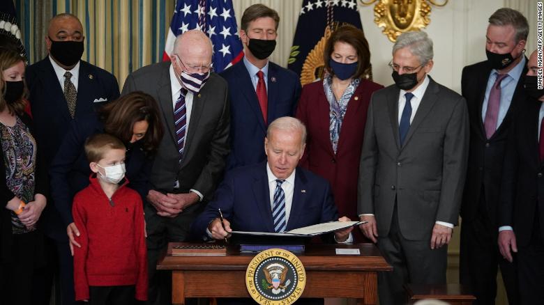 Biden signs bills into law supporting law enforcement and first responders