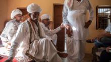Elders in the Fitkasni village in Rajasthan talk about child marriage.