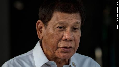 Philippines' Duterte Says Cocaine User Among Presidential Election Candidates