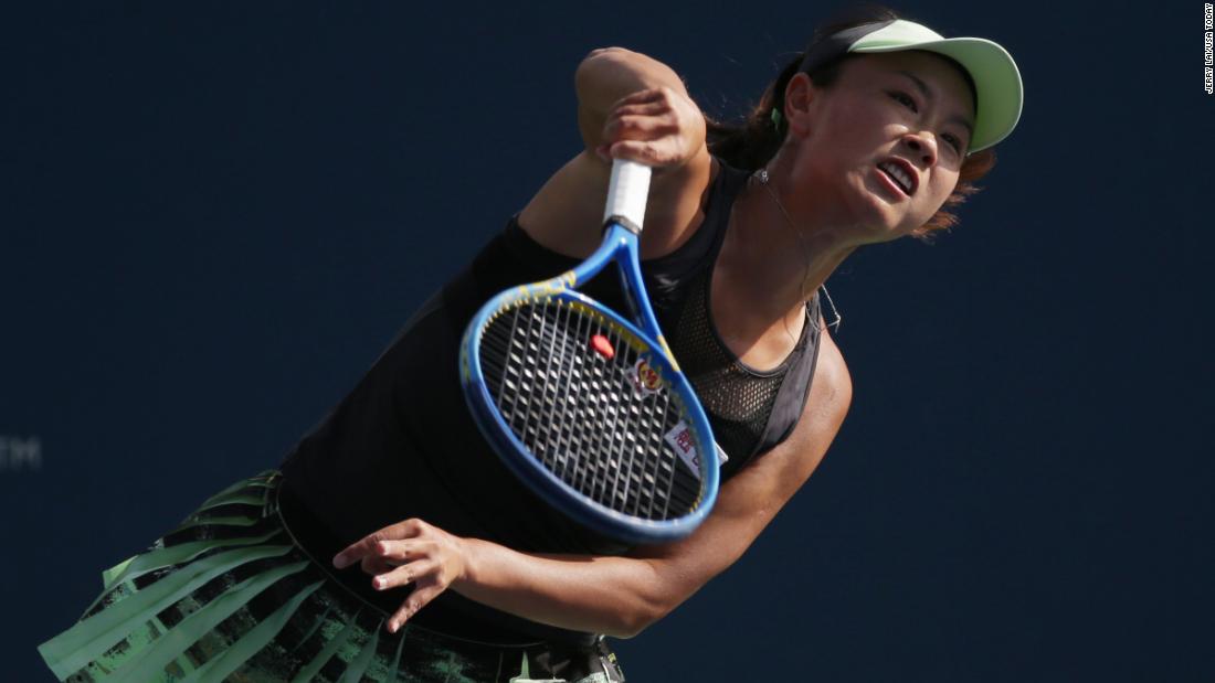 Peng Shuai: Chinese state media claims to show new video clips of Chinese tennis star